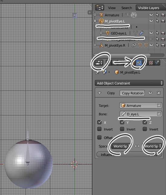 copy rotation
