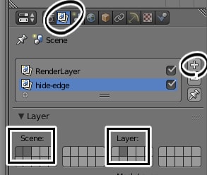 アルファ用オブジェクトレイヤーの設定