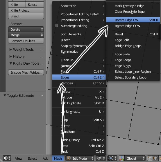 Rotate Edge